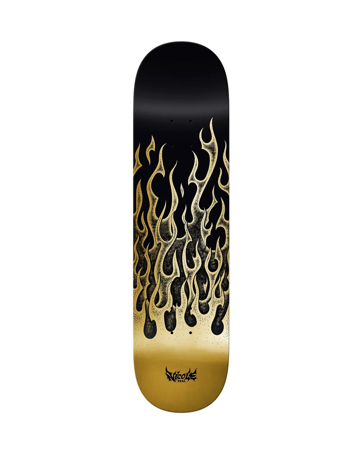Nicole Flames Redux Twin Nose 8.25" Deck product photo